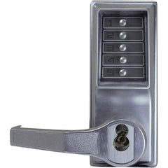 Simplex - Lever Locksets Type: Push-button Lock Door Thickness: 1-3/4 - Caliber Tooling