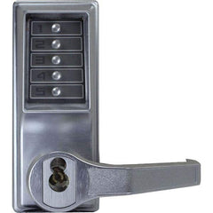 Simplex - Lever Locksets Type: Push-button Lock Door Thickness: 1-3/4 - Caliber Tooling