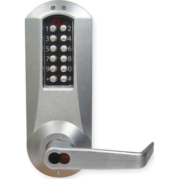 E-Plex - Lever Locksets Type: Keypad Door Thickness: 1-3/4 - Caliber Tooling