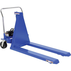 Vestil - Lifting Tables; Type: Lift Truck ; Lift Style: Scissor ; Style: Heel/Toe Foot Treadle ; Load Capacity (Lb.): 2500.000 ; Minimum Height (Inch): 3-1/2 ; Lift Height (Inch): 31-1/2 - Exact Industrial Supply