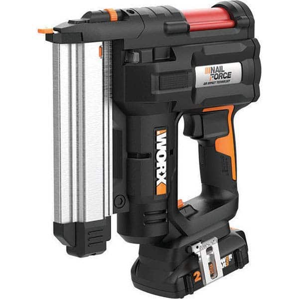 Worx - Cordless Nailers Fastener Type: Staple Gun/Brad Nailer Nail Diameter (Gauge): 18.00 - Caliber Tooling