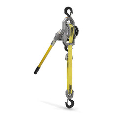 Little Mule - Manual Hoists-Chain, Rope & Strap; Type: Lever ; Lifting Material: Strap ; Capacity (Lb.): 1500 ; Lift Height (Feet): 14 ; Lift Height (Inch): 168 ; Minimum Headroom: 23.0 - Exact Industrial Supply