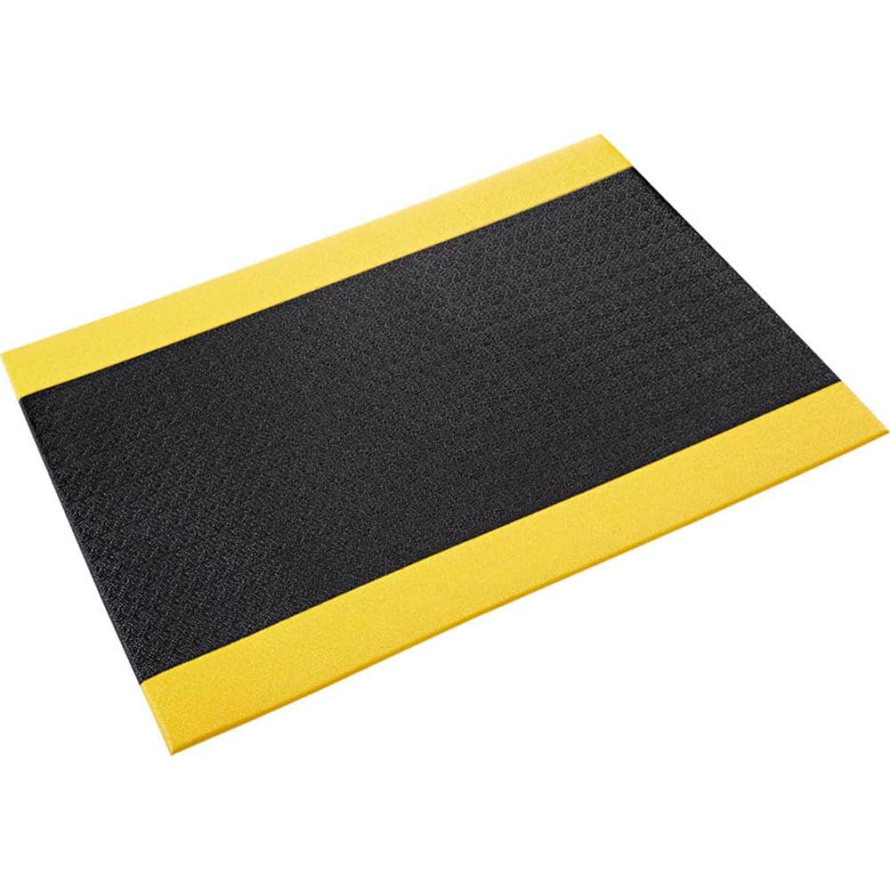 Crown Matting - Anti-Fatigue Matting; Dry or Wet Environment: Dry ; Length (Feet): 3.000 ; Width (Inch): 24 ; Width (Feet): 2.00 ; Thickness (Inch): 3/8 ; Surface Pattern: Pebbled - Exact Industrial Supply