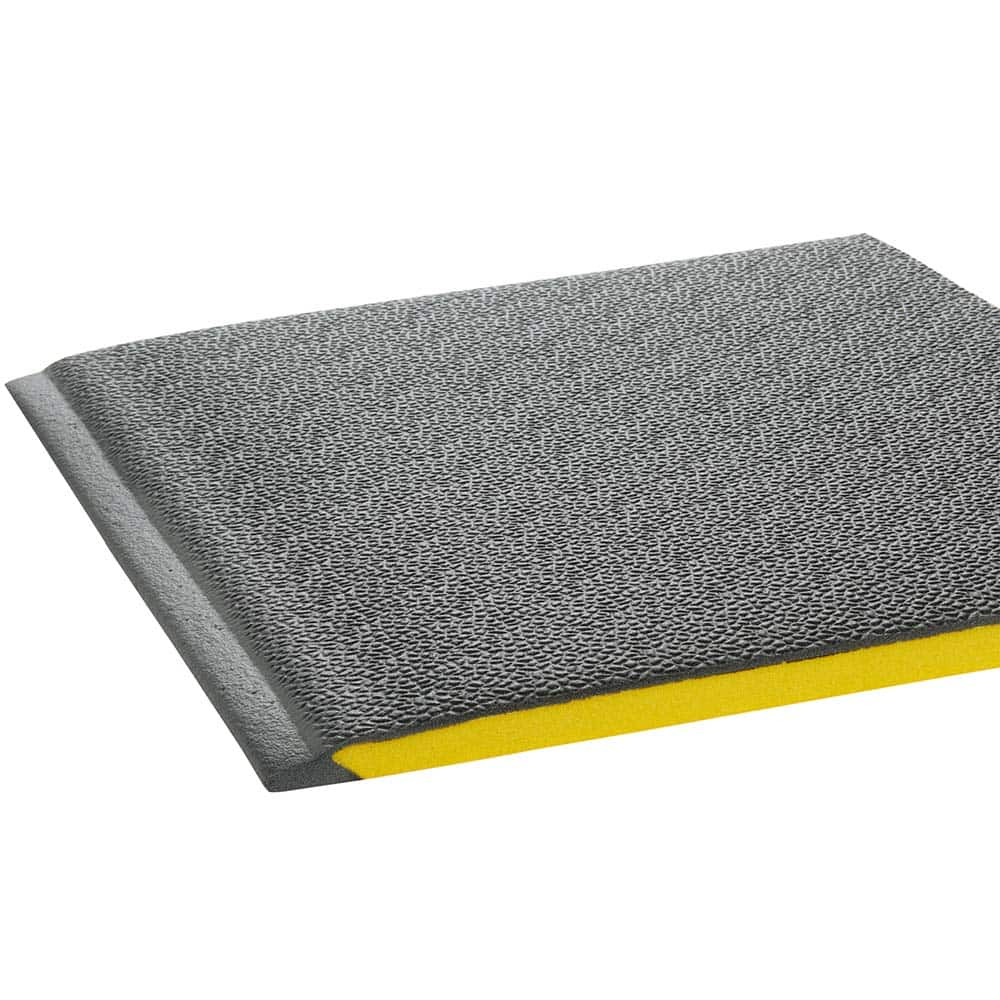 Crown Matting - Anti-Fatigue Matting; Dry or Wet Environment: Dry ; Length (Feet): 3.000 ; Width (Inch): 24 ; Width (Feet): 2.00 ; Thickness (Inch): 9/16 ; Surface Pattern: Pebbled - Exact Industrial Supply