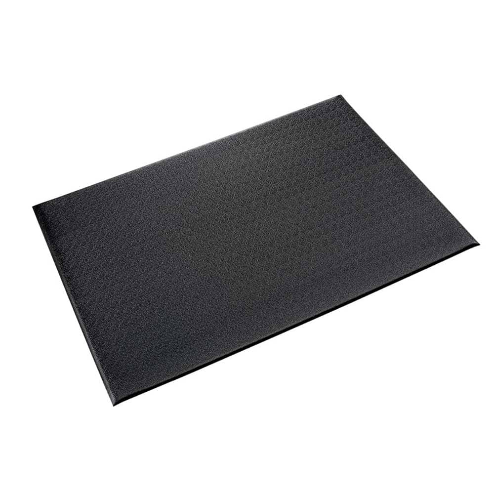 Crown Matting - Anti-Fatigue Matting; Dry or Wet Environment: Dry ; Length (Feet): 3.000 ; Width (Inch): 24 ; Width (Feet): 2.00 ; Thickness (Inch): 3/8 ; Surface Pattern: Pebbled; Smooth - Exact Industrial Supply