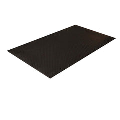 Crown Matting - Anti-Fatigue Matting; Dry or Wet Environment: Dry ; Length (Feet): 3.000 ; Width (Inch): 24 ; Width (Feet): 2.00 ; Thickness (Inch): 9/16 ; Surface Pattern: Diamond Tread; Diamond-Plate - Exact Industrial Supply