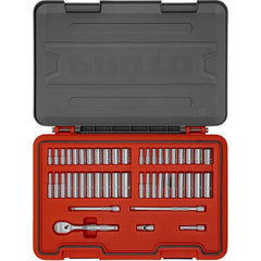 Proto - Socket Sets; Measurement Type: Metric; SAE ; Drive Size: 1/4 ; Minimum Size (Inch): 3/8 ; Maximum Size (mm): 14.00 ; Maximum Size (Inch): 9/16 ; Tool Type: Socket Set - Exact Industrial Supply