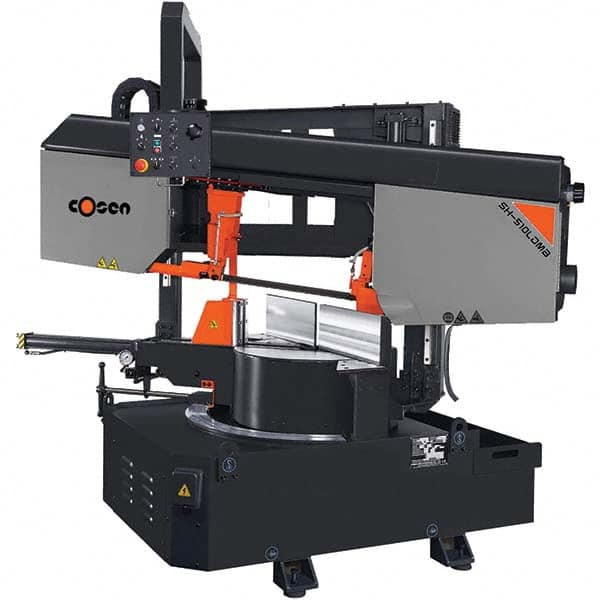 Cosen - Horizontal Bandsaws Machine Style: Semi-Automatic Drive Type: Step Pulley - Caliber Tooling