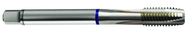 1-8 Dia. - 2B - 4 FL - Cobalt Spiral Pointed Plug Blue Ring Tap - Bright FORM-B DIN 376 - Caliber Tooling