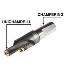 Chamring 0354-W1.00-06 .354 Min. Dia. To .370 Max. Dia. Sumocham Chamferring Drill Holder - Caliber Tooling