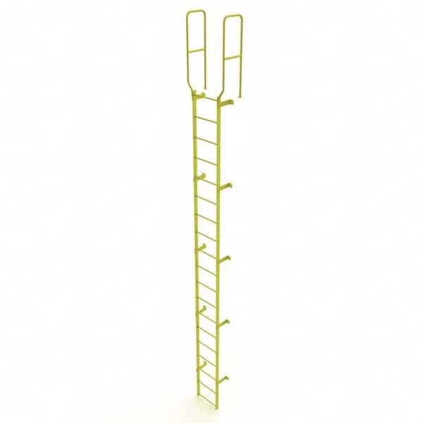 TRI-ARC - Rolling & Wall Mounted Ladders & Platforms Type: Fixed Ladder Style: Safety Cage - Caliber Tooling