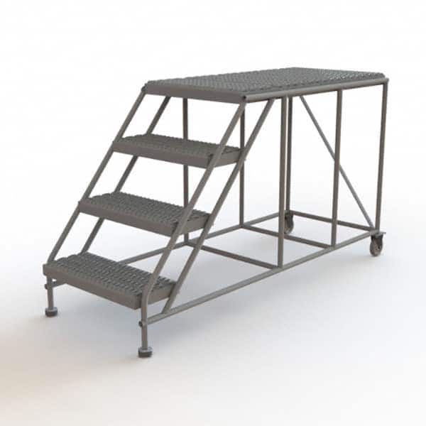 TRI-ARC - Rolling & Wall Mounted Ladders & Platforms Type: Rolling Work Platform Style: Steel Work Platform - Caliber Tooling