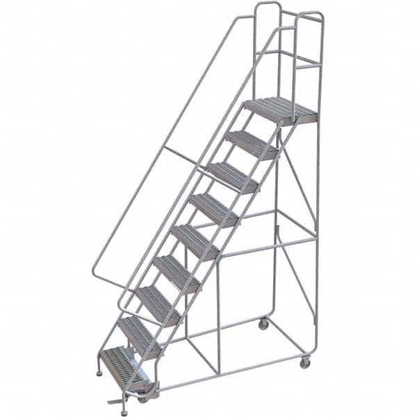 TRI-ARC - Rolling & Wall Mounted Ladders & Platforms Type: Rolling Warehouse Ladder Style: Rolling Safety Ladder - Caliber Tooling