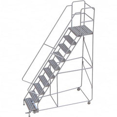 TRI-ARC - Rolling & Wall Mounted Ladders & Platforms Type: Rolling Warehouse Ladder Style: Rolling Safety Ladder - Caliber Tooling