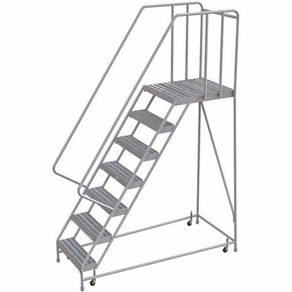 TRI-ARC - Rolling & Wall Mounted Ladders & Platforms Type: Rolling Warehouse Ladder Style: Rolling Safety Ladder - Caliber Tooling