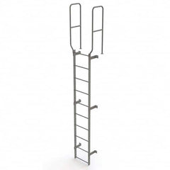 TRI-ARC - Rolling & Wall Mounted Ladders & Platforms Type: Fixed Ladder Style: Safety Cage - Caliber Tooling