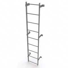 TRI-ARC - Rolling & Wall Mounted Ladders & Platforms Type: Fixed Ladder Style: Safety Cage - Caliber Tooling