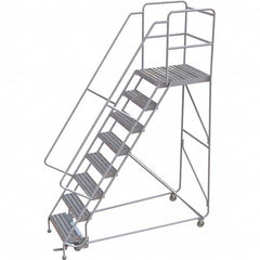 TRI-ARC - Rolling & Wall Mounted Ladders & Platforms Type: Rolling Warehouse Ladder Style: Rolling Safety Ladder - Caliber Tooling