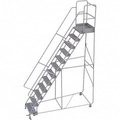 TRI-ARC - Rolling & Wall Mounted Ladders & Platforms Type: Rolling Warehouse Ladder Style: Rolling Safety Ladder - Caliber Tooling