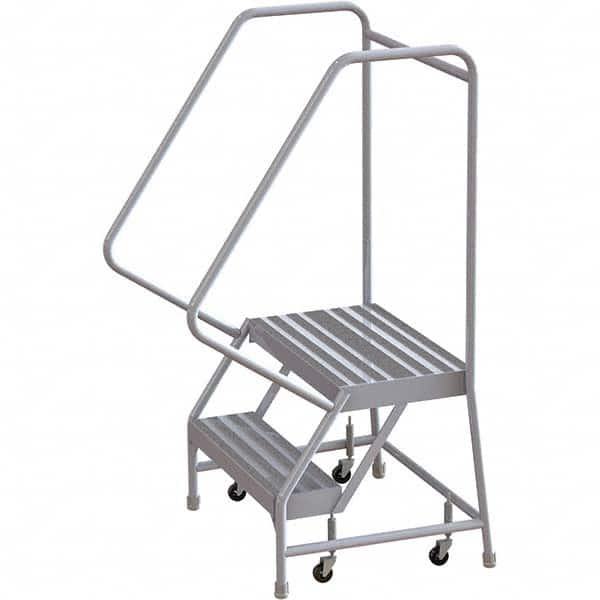 TRI-ARC - Rolling & Wall Mounted Ladders & Platforms Type: Rolling Warehouse Ladder Style: Rolling Safety Ladder - Caliber Tooling