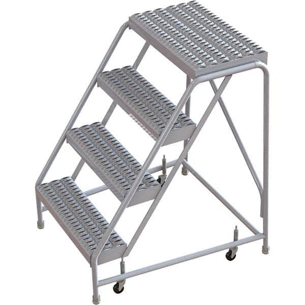 TRI-ARC - Rolling & Wall Mounted Ladders & Platforms Type: Rolling Warehouse Ladder Style: Rolling Safety Ladder - Caliber Tooling