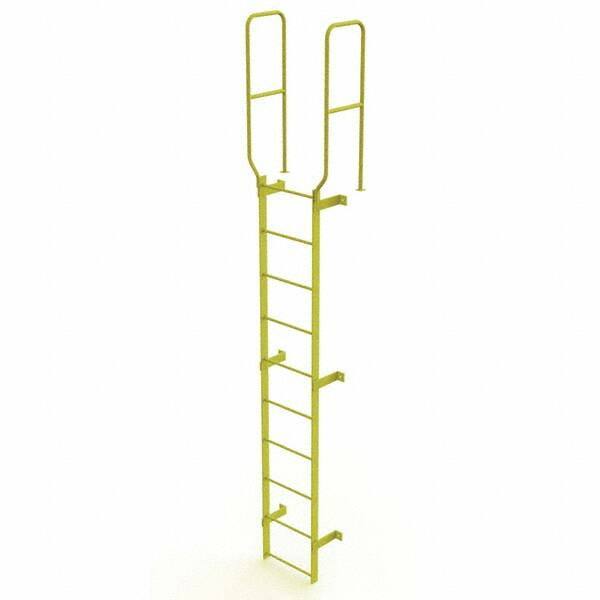 TRI-ARC - Rolling & Wall Mounted Ladders & Platforms Type: Fixed Ladder Style: Safety Cage - Caliber Tooling