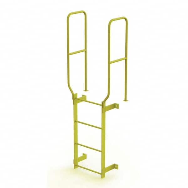 TRI-ARC - Rolling & Wall Mounted Ladders & Platforms Type: Fixed Ladder Style: Safety Cage - Caliber Tooling