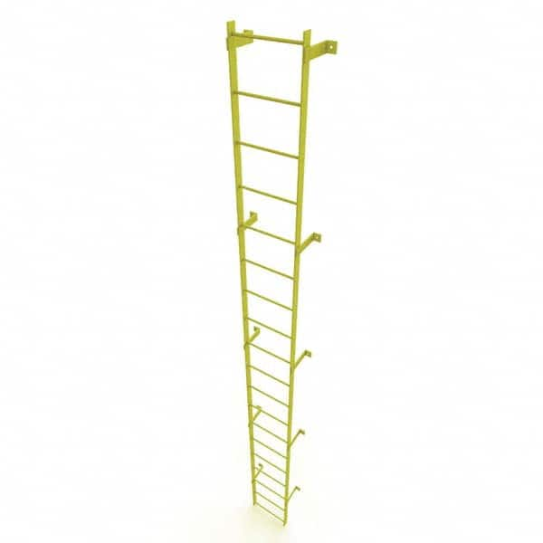 TRI-ARC - Rolling & Wall Mounted Ladders & Platforms Type: Fixed Ladder Style: Safety Cage - Caliber Tooling