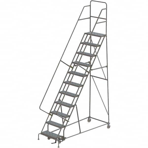 TRI-ARC - Rolling & Wall Mounted Ladders & Platforms Type: Rolling Warehouse Ladder Style: Rolling Platform Ladder - Caliber Tooling