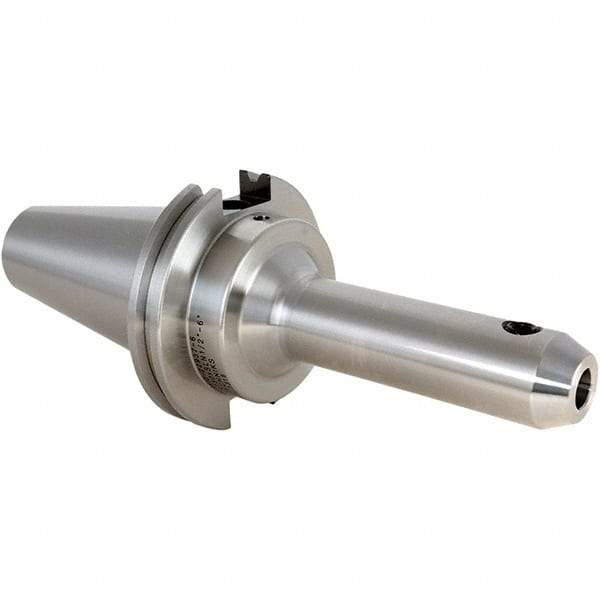 Techniks - CAT50 Taper Shank 1/2 Hole End Mill Holder & Adapter - 1-3/4" Nose Diam, 6" Projection - Exact Industrial Supply