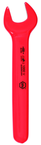 Insulated Open End Wrench 12mm x 129mm OAL; angled 15° - Caliber Tooling