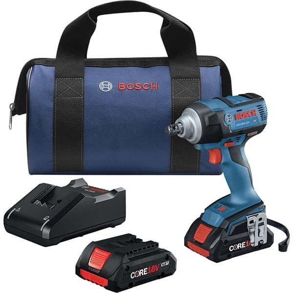 Bosch - Cordless Impact Wrenches & Ratchets Voltage: 18.0 Drive Size (Inch): 1/2 - Caliber Tooling