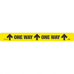 NMC - "One Way" Adhesive-Backed Floor Sign - Caliber Tooling