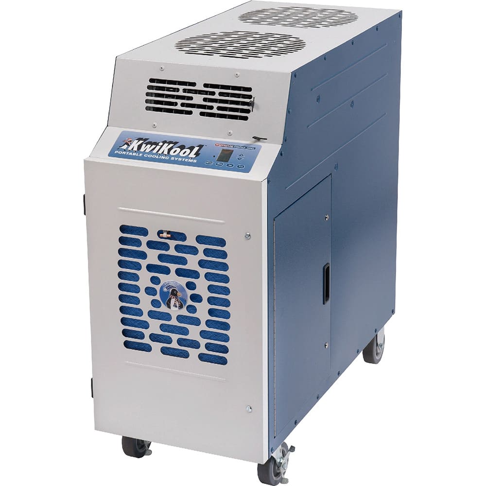 Kwikool - 17,700 BTU 13.7 Amp EER 10.73 600 CFM Portable Heat Pump Air Conditioner - Exact Industrial Supply