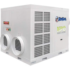 Kwikool - 290,500 BTU 59.4 Amp EER 7.2 11,000 CFM Indoor/ Outdoor High Static Portable Air Conditioner - Exact Industrial Supply