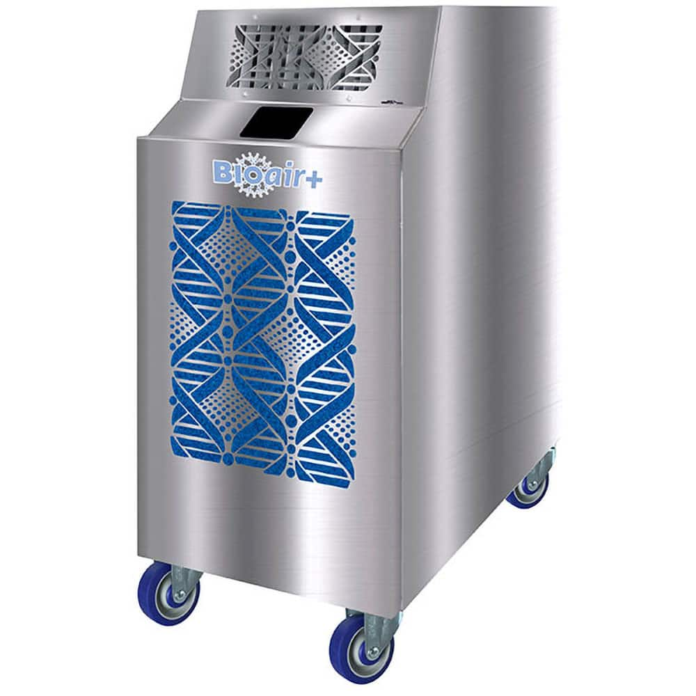 Kwikool - Self-Contained Electronic Air Cleaners; Type: Portable Medical Grade Air Purification ; Width (Inch): 16 ; Height (Inch): 38 ; Depth (Inch): 22 ; Number of Speeds: 3 ; Filter Type: H.E.P.A. Filter 99.97% efficent at 0.3 microns - Exact Industrial Supply