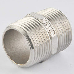 Guardian Worldwide - 1 Male 1 Female NPT Industrial Pipe Hexagon Nipple - Exact Industrial Supply