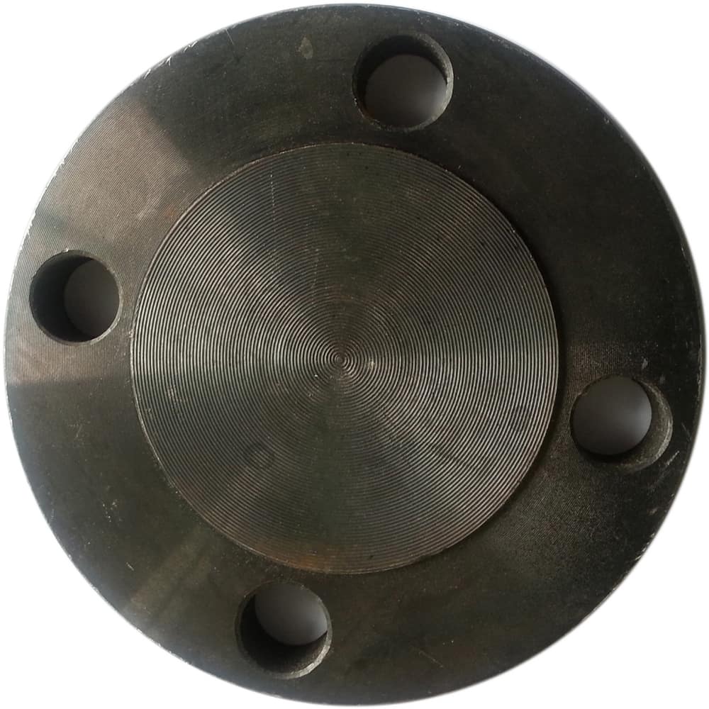 Guardian Worldwide - Stainless Steel Pipe Flanges; Style: Blind ; Pipe Size: 1-1/2 (Inch); Outside Diameter (Inch): 5 ; Material Grade: Carbon Steel ; Distance Across Bolt Hole Centers: 3.88 (Inch); Number of Bolt Holes: 4.000 - Exact Industrial Supply