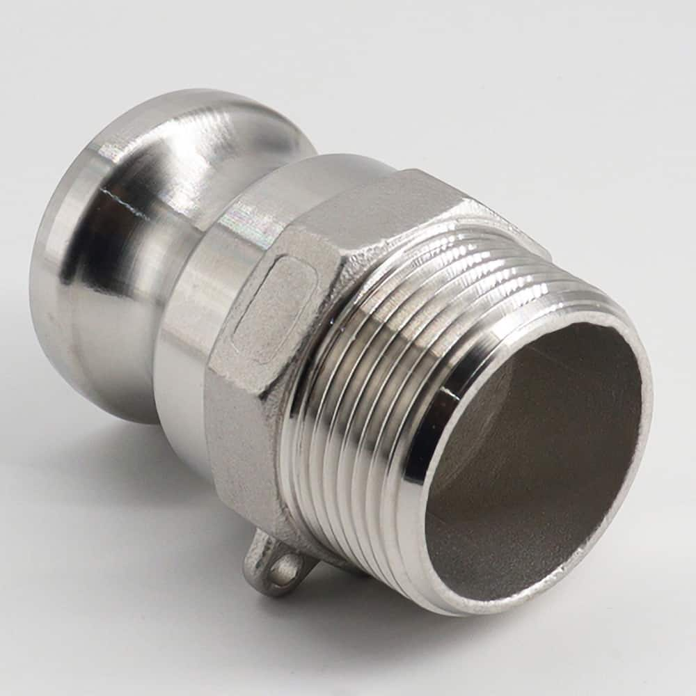 Guardian Worldwide - Suction & Discharge Hose Couplings; Type: F Type Quick Coupling ; Coupling Descriptor: Type F ; Coupler Size: 1 (Inch); Thread Size: 1 ; Material: 316 Stainless Steel ; Style: F - Exact Industrial Supply