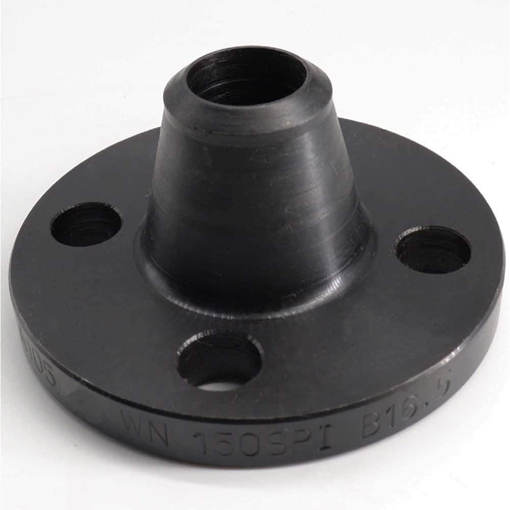 Guardian Worldwide - Stainless Steel Pipe Flanges; Style: Weld Neck ; Pipe Size: 1-1/4 (Inch); Outside Diameter (Inch): 4.62 ; Material Grade: Carbon Steel ; Distance Across Bolt Hole Centers: 3-1/2 (Inch); Number of Bolt Holes: 4.000 - Exact Industrial Supply