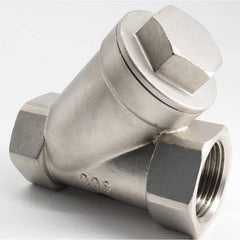 Guardian Worldwide - Check Valves; Design: 2-Way ; Pipe Size (Inch): 3/4 ; End Connections: FNPT x FNPT ; Material: Stainless Steel ; Material: Stainless Steel ; Seal Material: PTFE - Exact Industrial Supply