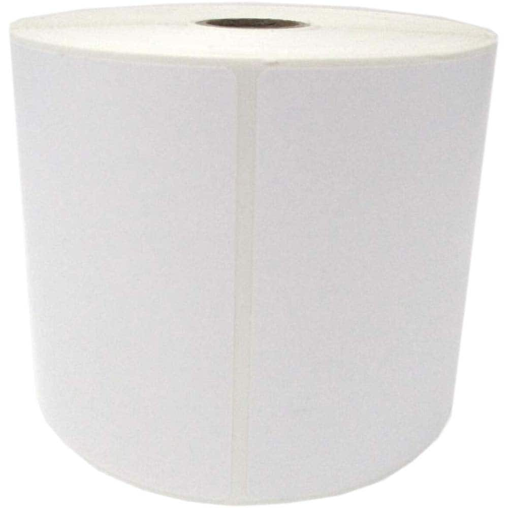 Brother - Labels, Ribbons & Tapes; Type: Label ; Color: White ; For Use With: Brother TD-4410; TD-4420; TD-4520; TD-4550; TD-4650; TD-4750; TJ-4021; TJ-4121 ; Width (Inch): 4 ; Label Diameter (Inch): 5 ; Length (Inch): 6 - Exact Industrial Supply