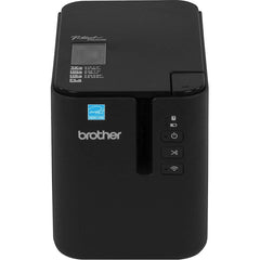 Brother - Electronic Label Makers; Type: Label Printer ; Power Source: 24V DC 2.65A Auto Ranging Power Supply; Rechargeable Battery ; Resolution: 360 ; Contents: Label Printer; 8 m Tape (TZeS251); USB Cable; AC Adapter (AD-9100ESA); Power Cable; Printed - Exact Industrial Supply