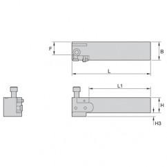 308148 .126 LH SUPPORT BLADE - Caliber Tooling