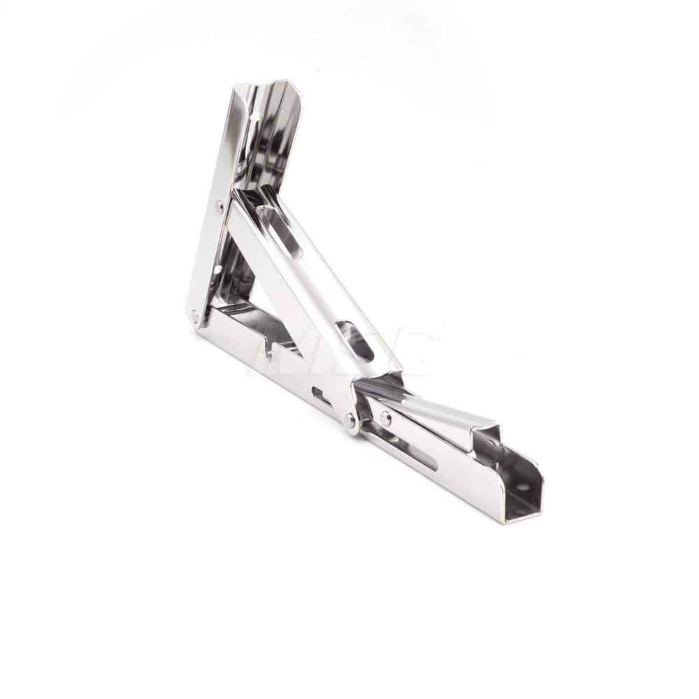 Brackets; Type: Folding Bracket; Length (mm): 317.00; Width (mm): 36.00; Height (mm): 171.0000; Load Capacity (Lb.): 220.000; Finish/Coating: Electro Polished; Minimum Order Quantity: 304 Stainless Steel; Material: 304 Stainless Steel