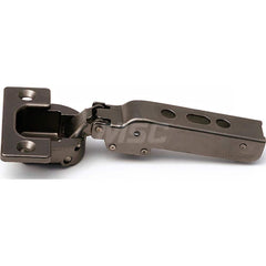 Free Swing Heavy-Duty Concealed Hinge: Steel & Zinc Alloy, Black Nickel Finish