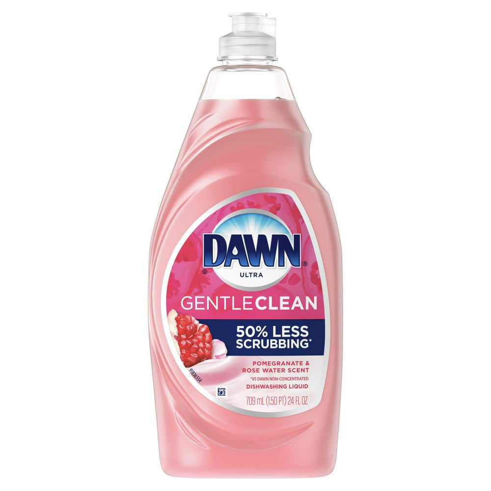 Dish Detergent; Form: Liquid; Container Type: Bottle; Container Size (oz.): 24.00; Scent: Pomegranate; For Use With: Ultra Gentle Clean