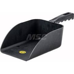 Scoops; Type: Anti Static ESD Scoop; Scoop Shape: Flat; Color: Black; Volume Capacity Range: 16 oz. - 31.9 oz.; Material Family: Plastic; Material: Polypropylene