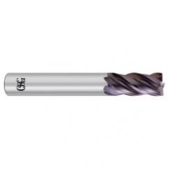 7/16 x 7/16 x 1 x 2-3/4 4Fl  Square Carbide End Mill - EXO - Caliber Tooling