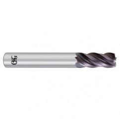 3/8 x 3/8 x 7/8 x 2-1/2 4Fl .030 C/R Carbide End Mill - EXO - Caliber Tooling